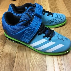 Adidas Men's Powerlift 3 Shoes Blue/Green